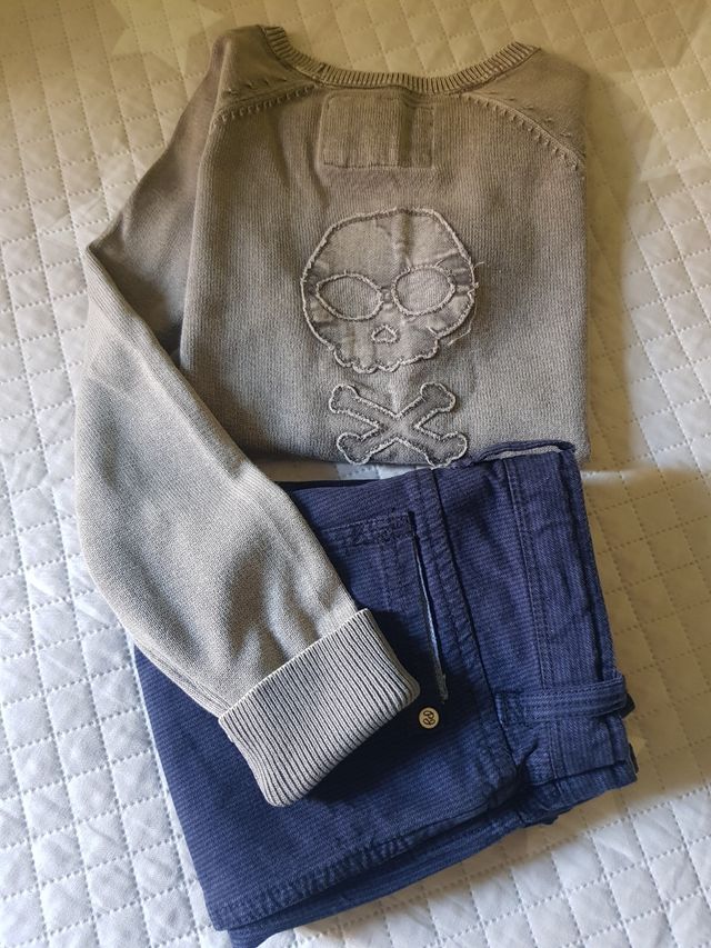 Pantalon Pepe Jeans talla 6 + sueter regalo