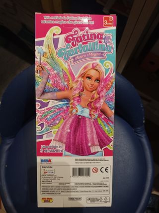 Bambola fatina farfallina stile Barbie 