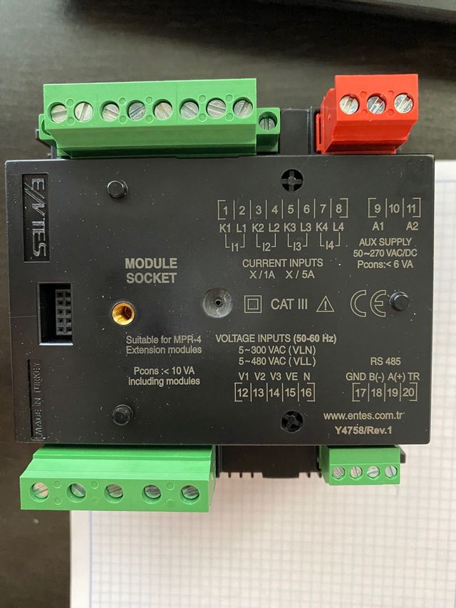 Analizador de redes ENTES MPR 45 s