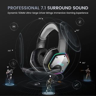 Cuffie da gioco USB con microfono