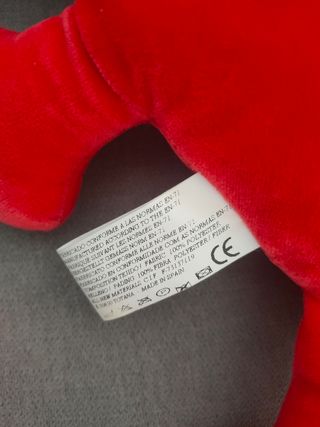 CORAZÓN TERCIOPELO PELUCHE NUEVO