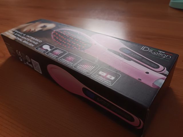 Peine eléctrico de alisado de cabello