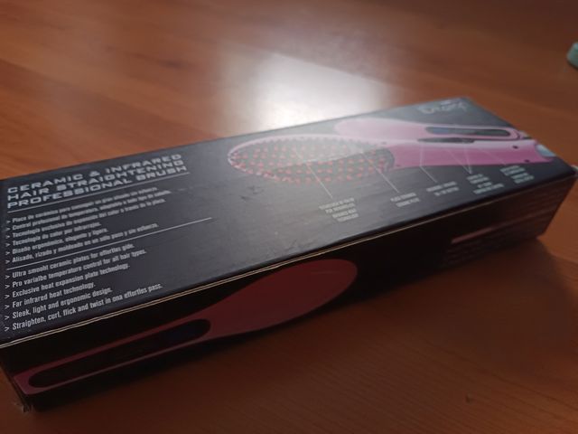 Peine eléctrico de alisado de cabello