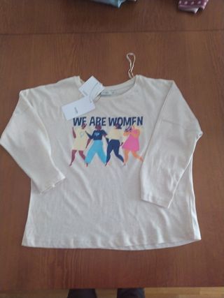 Camiseta manga larga juvenil 