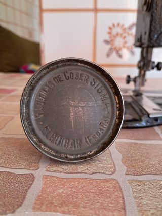 Máquina coser antigua + mueble SINGER