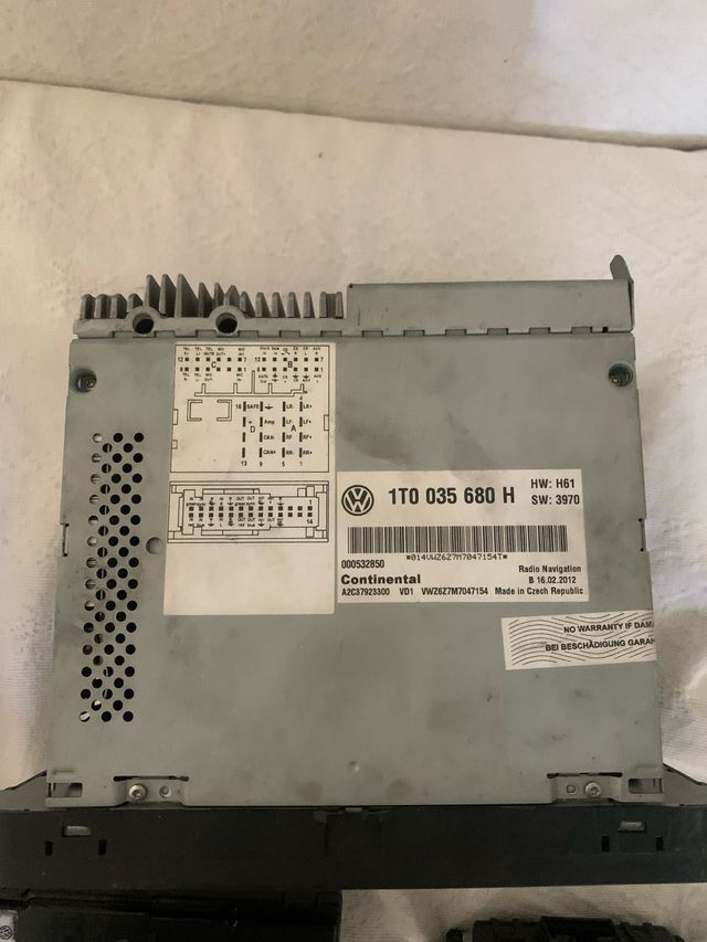 rns 510 vw radiom oem