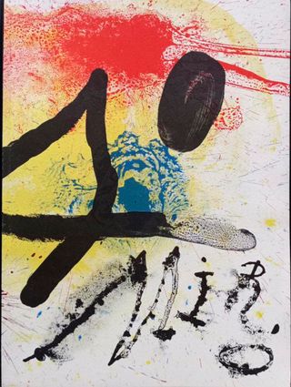 GUARDO. Litografia originale, catalogo del Museo Athenee