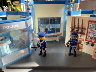 comisaria policia Playmobil 