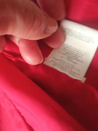 Chaqueta roja de piel de Roberto Verino, S 
