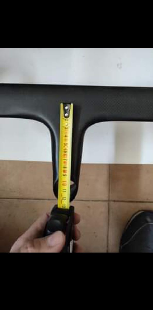 Manillar carbono inte 420mm, DEDA, No chino