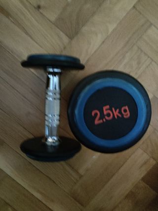 Mancuernas 2x2'5 kg