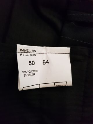 TRAJE CABALLERO 