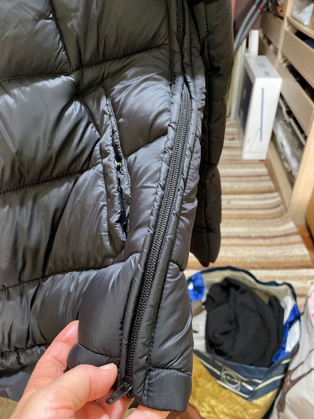 chaqueta camguro negra xs