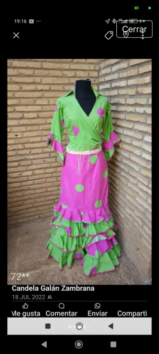 Faldas flamenca