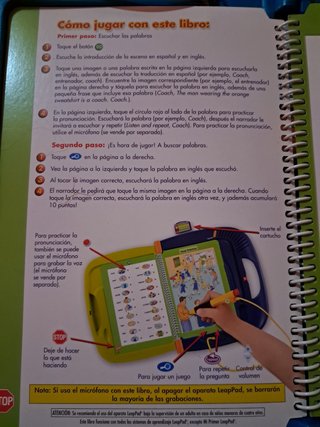 Leap pad - Mis Primeras 500 palabras ingles