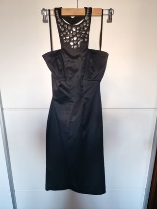 Vestido fiesta negro navidad
