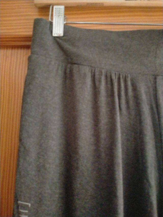 Mallas algodón anchas grises