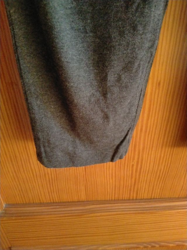 Mallas algodón anchas grises