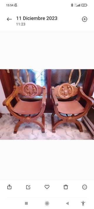 Sillones antiguos