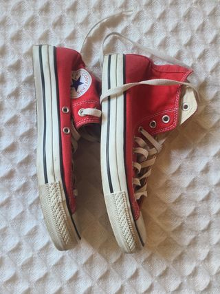 Converse All Star rojas 39,5