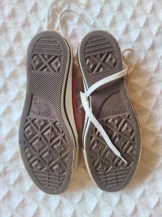 Converse All Star rojas 39,5