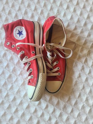 Converse All Star rojas 39,5