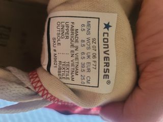 Converse All Star rojas 39,5