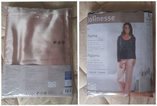 Pijama señora bicolor. Talla 38