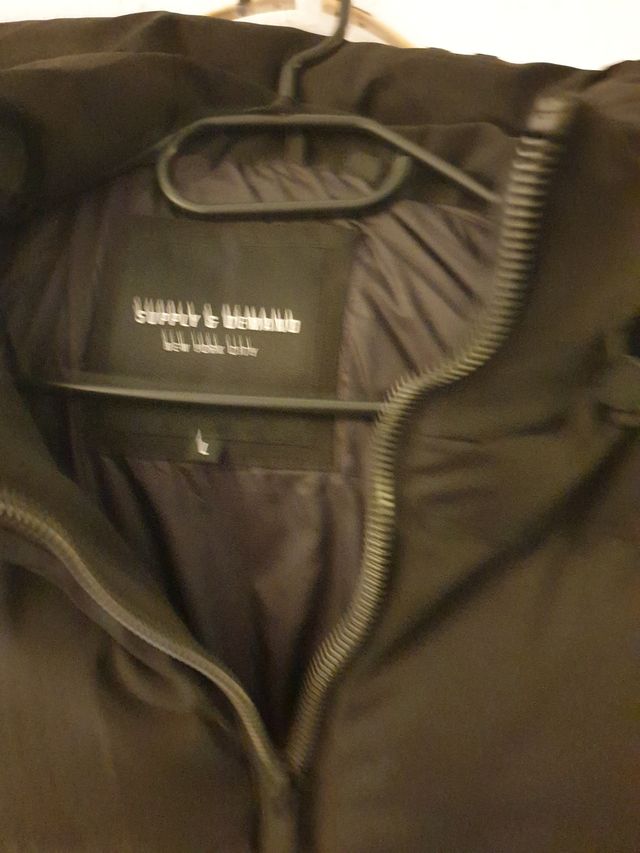 CHAMARRA NEGRA TALLA L