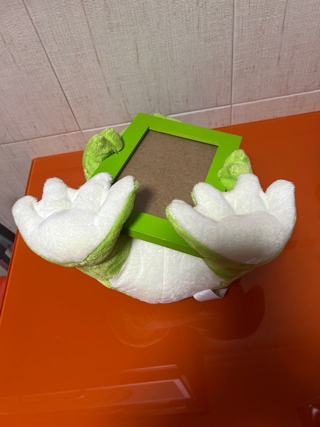Peluche con marco fotografico