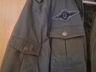 Chaqueta abrigo cargo militar Wenven