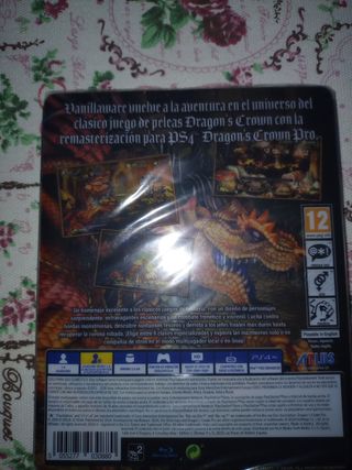 Dragons crown pro para ps4