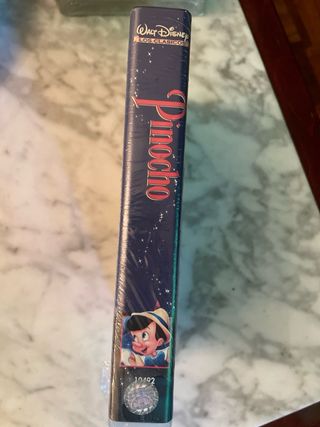 VHS PINOCHO SIN ABRIR