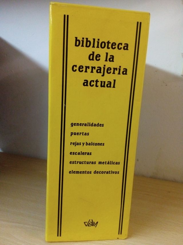 Enciclopedia de cerrajería.Nueva.Impecable