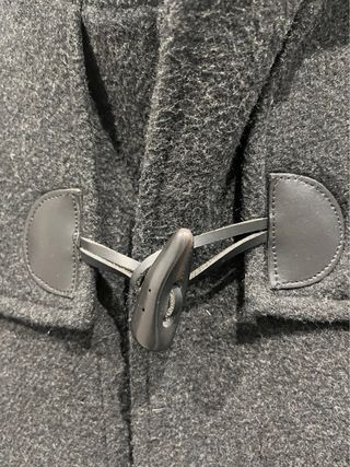 Abrigo gris marengo de paño Solo envio