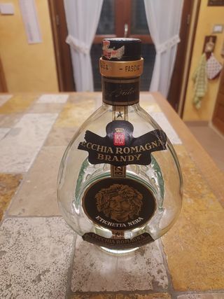 Rara bottiglia brandy Vintage
