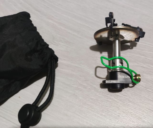 Hornillo Optimus Crux travesía