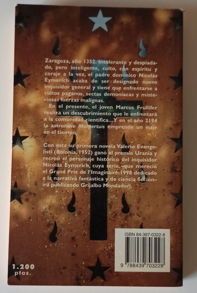 Libro Nicolás Eymerich, inquisidor