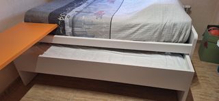 Cama nido cajonera y mesa
