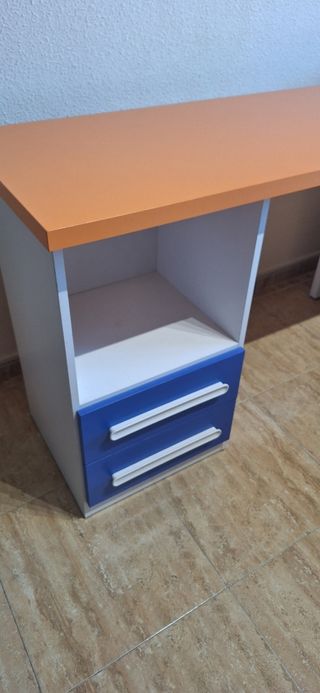 Cama nido cajonera y mesa