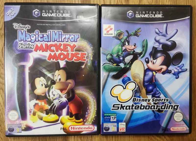 Imagen de 2 juegos Disney para Gamecube
