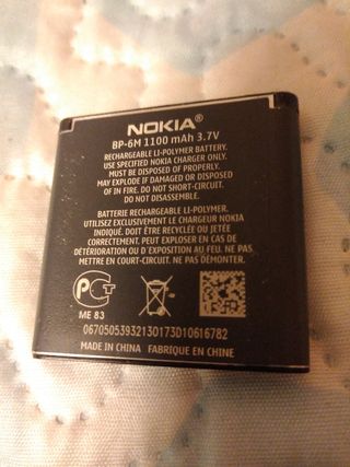 Batería para móvil