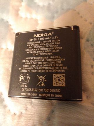 Batería para móvil