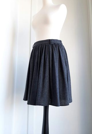 Falda Invierno Cintura Alta