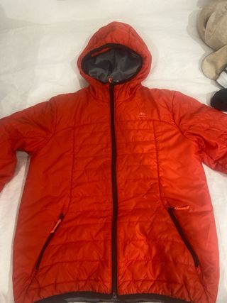 Chaqueta quechua naranja niño