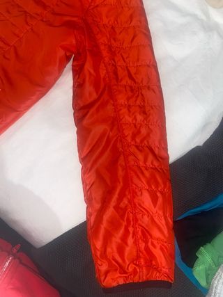 Chaqueta quechua naranja niño
