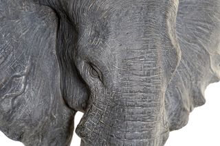 Escultura Cabeza de Elefante Figura decoración