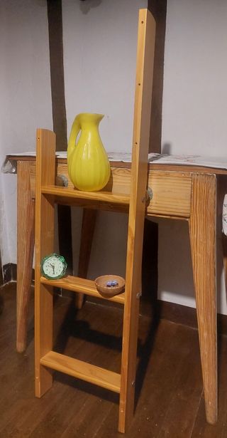 Escalera de madera
