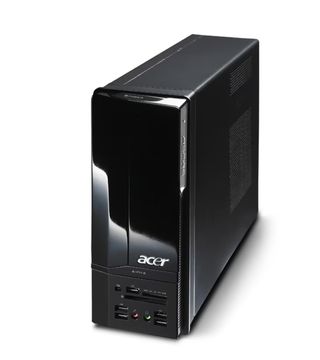 Mini ordenador Acer Aspire X1700 + monitor estéreo