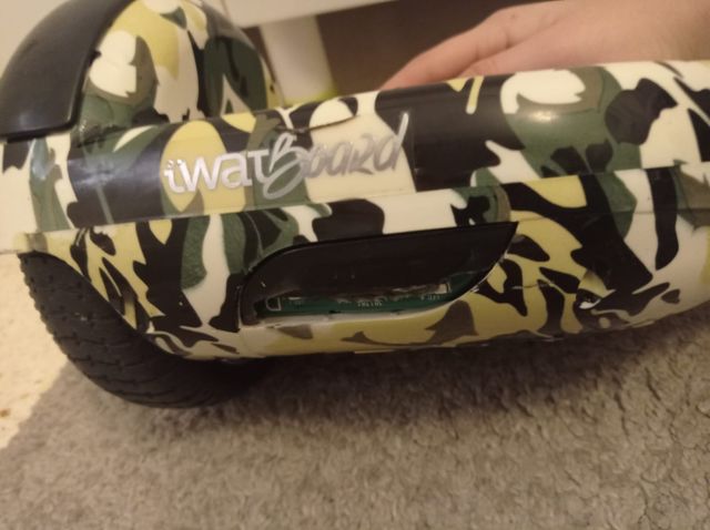 Hoverboard de camuflaje